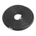 Heavy-Duty Air Hose with 1/4"BSP Unions 15m x 10mm AH15RX/38