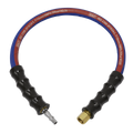 Air Leader Hose with Tailpiece & 1/4"BSP Union 600mm x 10mm AH2R/38