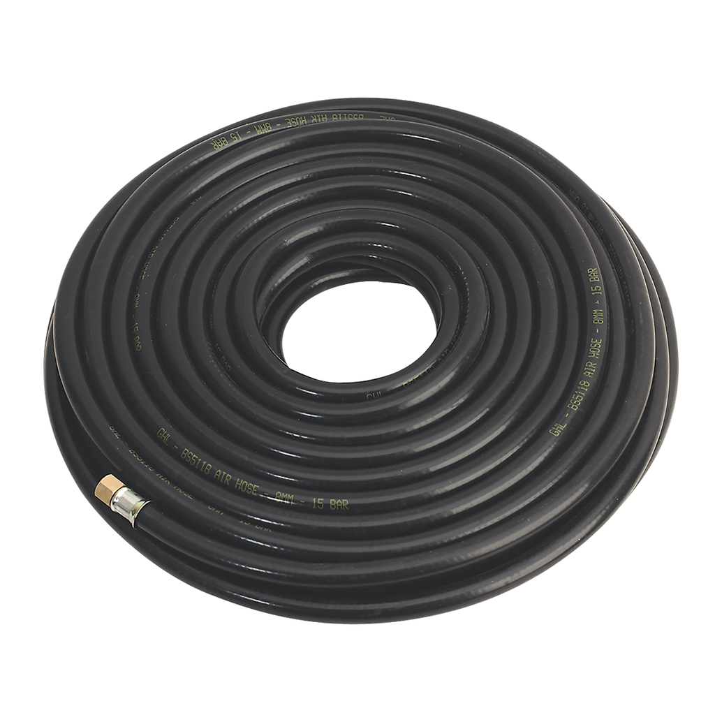 Heavy-Duty Air Hose with 1/4"BSP Unions 30m x 8mm AH30RX