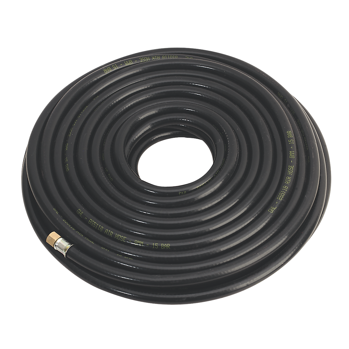 Heavy-Duty Air Hose with 1/4"BSP Unions 30m x 8mm AH30RX