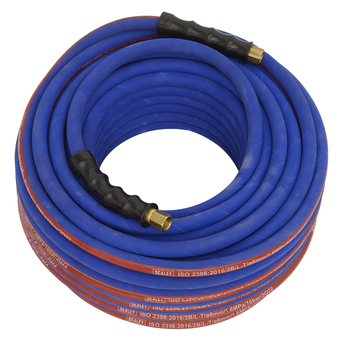 Extra-Heavy-Duty Air Hose with 1/4"BSP Unions 30m x 8mm AH30R