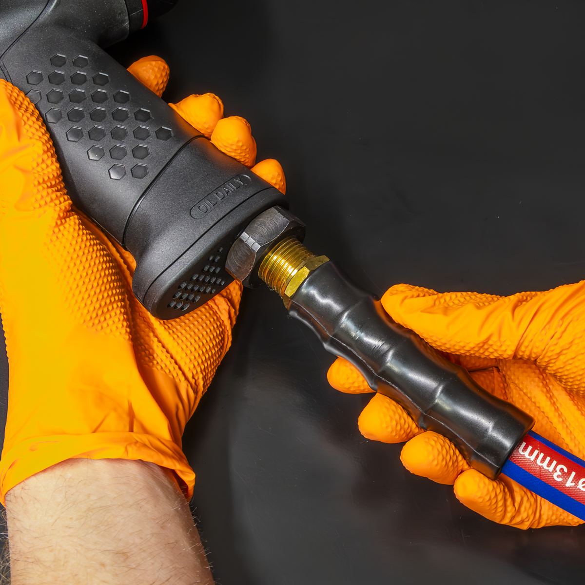 Extra-Heavy-Duty Air Hose with 1/2"BSP Unions 5m x 13mm AH5R/12