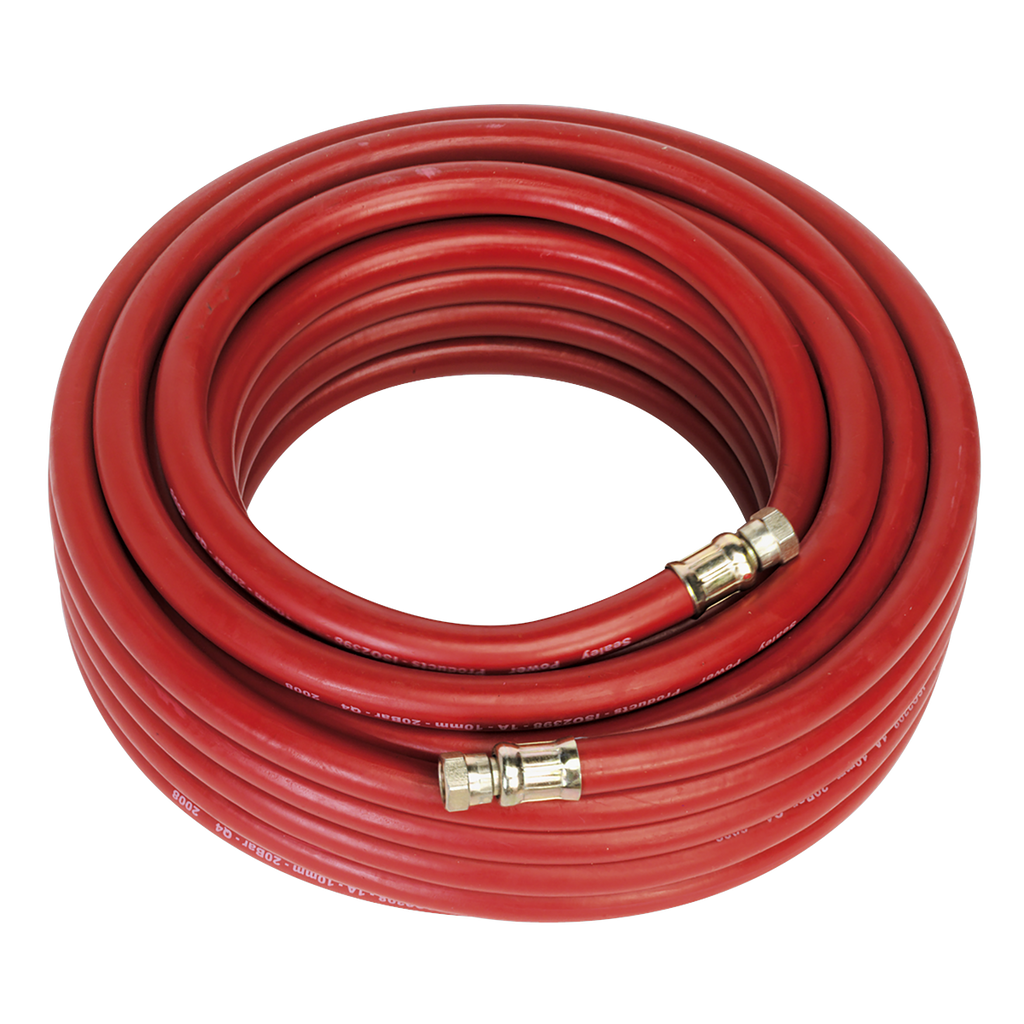 Air Hose with 1/4"BSP Unions 15m x 10mm AHC1538