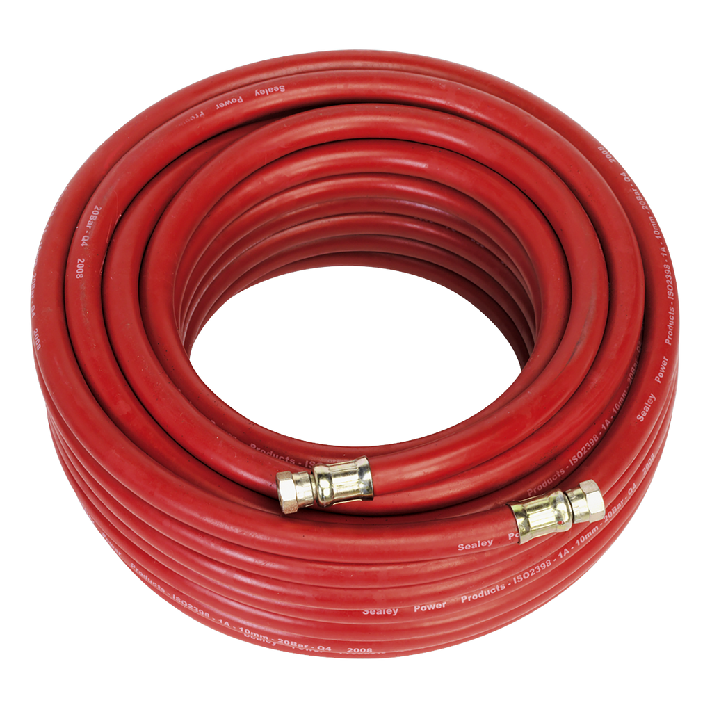 Air Hose with 1/4"BSP Unions 20m x 10mm AHC2038