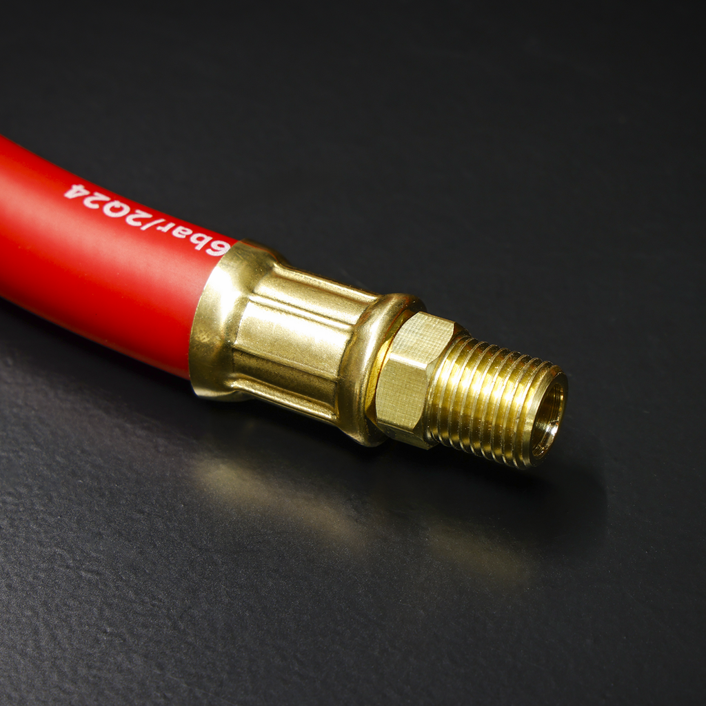 Air Hose with 1/4"BSP Unions 5m x 10mm AHC538