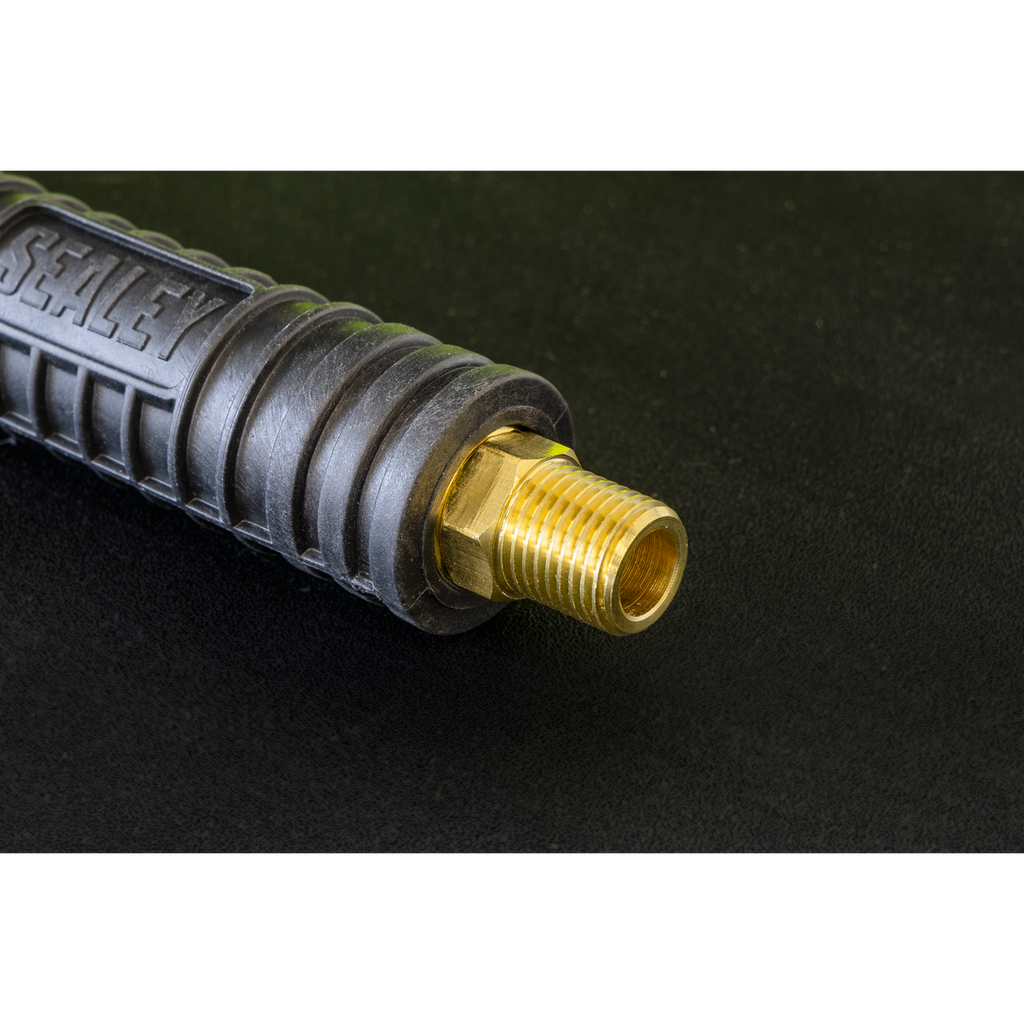 High-Visibility Air Hose with 1/4"BSP Unions 15m x 8mm AHFC15