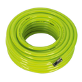High-Visibility Air Hose with 1/4"BSP Unions 20m x 8mm AHFC20
