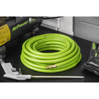 High-Visibility Hybrid Air Hose with 1/4"BSP Unions 10m x 8mm AHH10