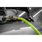 High-Visibility Hybrid Air Hose with 1/4"BSP Unions 10m x 8mm AHH10