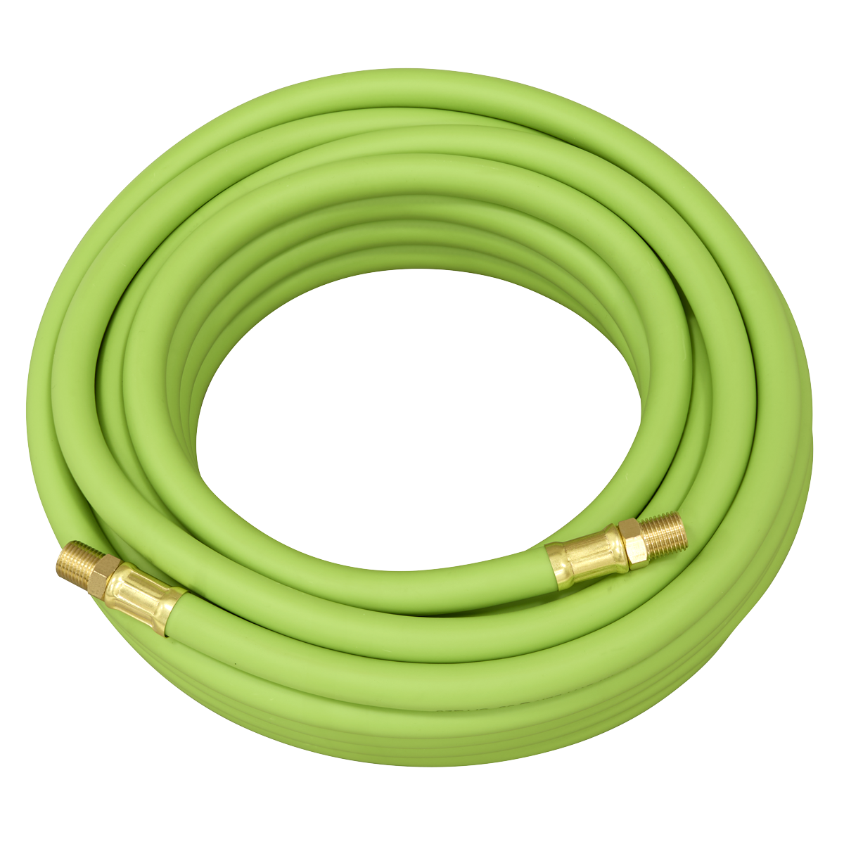 High-Visibility Hybrid Air Hose with 1/4"BSP Unions 10m x 8mm AHH10