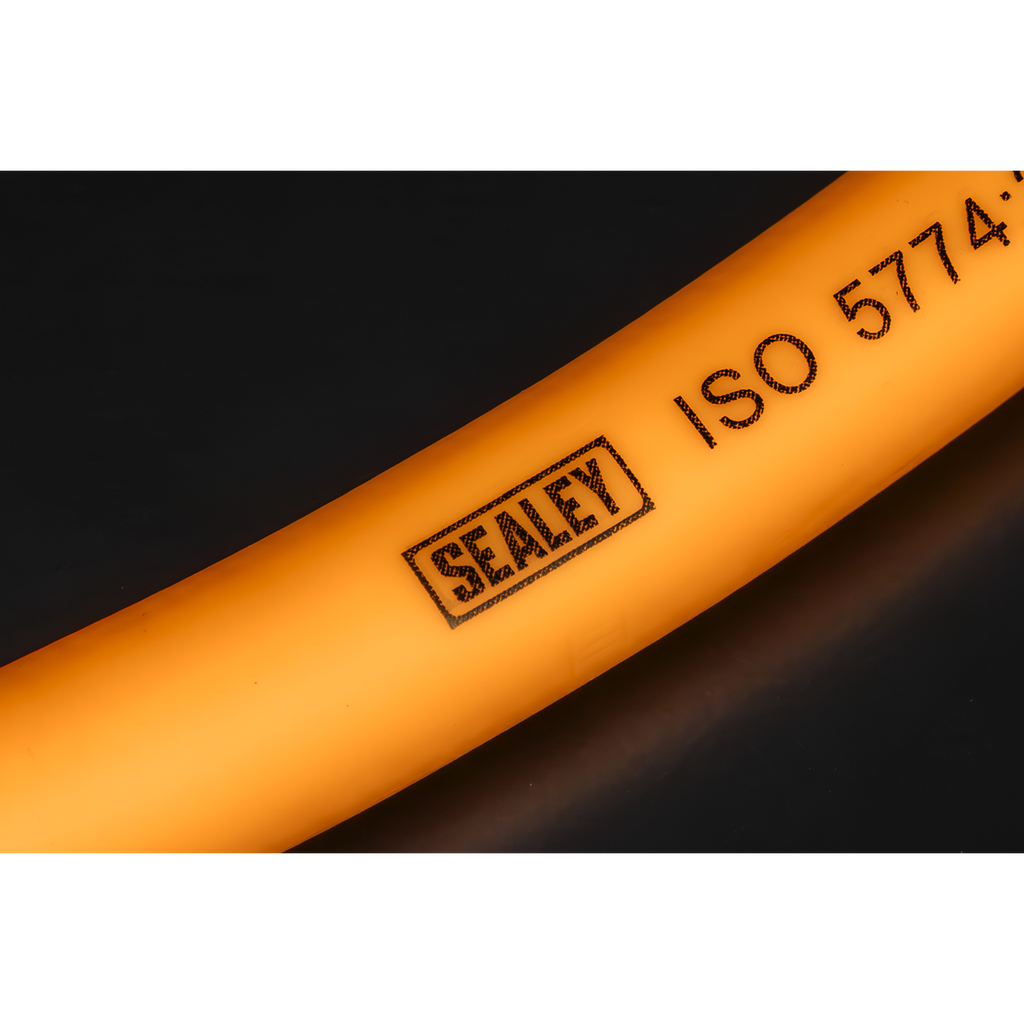 High-Visibility Hybrid Air Hose with 1/4"BSP Unions 10m x 8mm AHHC10