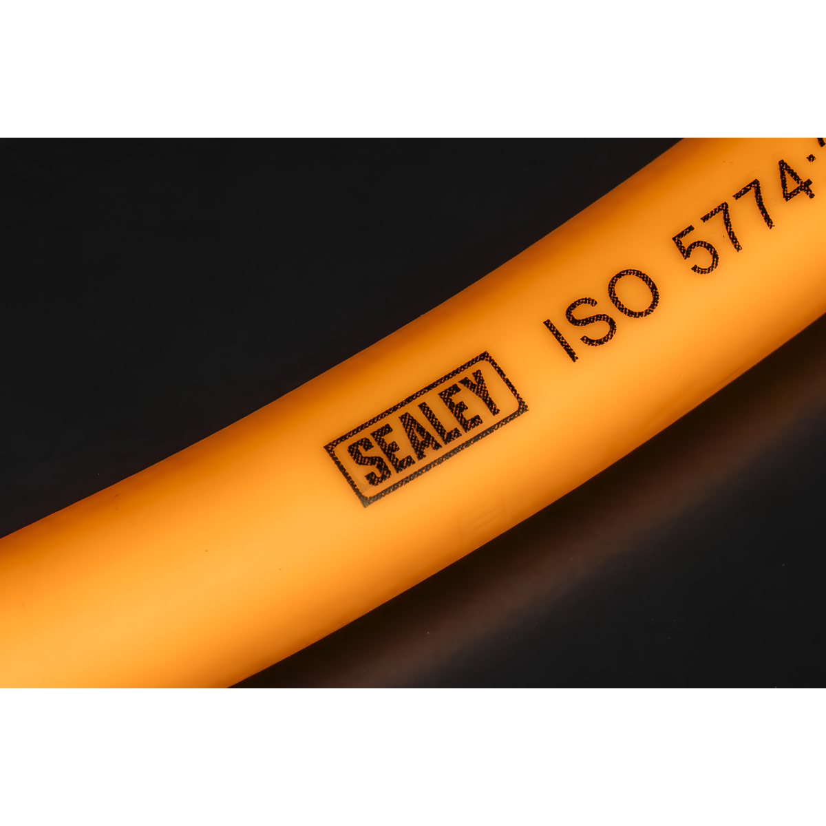 High-Visibility Hybrid Air Hose with 1/4"BSP Unions 10m x 8mm AHHC10