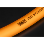 High-Visibility Hybrid Air Hose with 1/4"BSP Unions 15m x 10mm AHHC1538