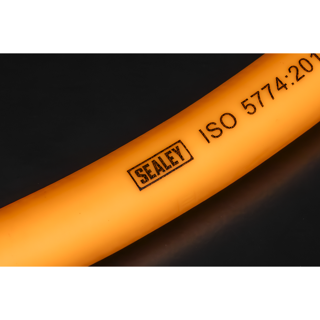 High-Visibility Hybrid Air Hose with 1/4"BSP Unions 5m x 10mm AHHC538