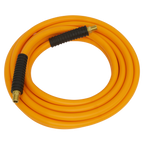High-Visibility Hybrid Air Hose with 1/4"BSP Unions 5m x 10mm AHHC538