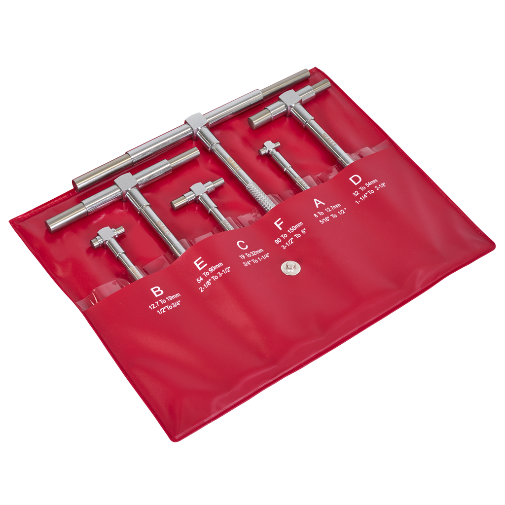 Telescopic Bore Gauge Set 6pc AK10115