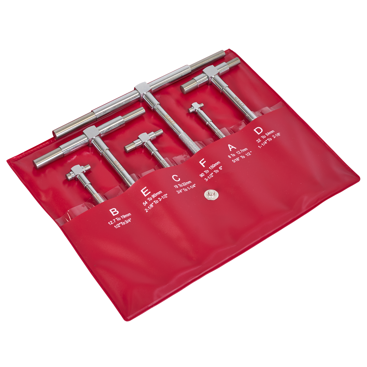 Telescopic Bore Gauge Set 6pc AK10115