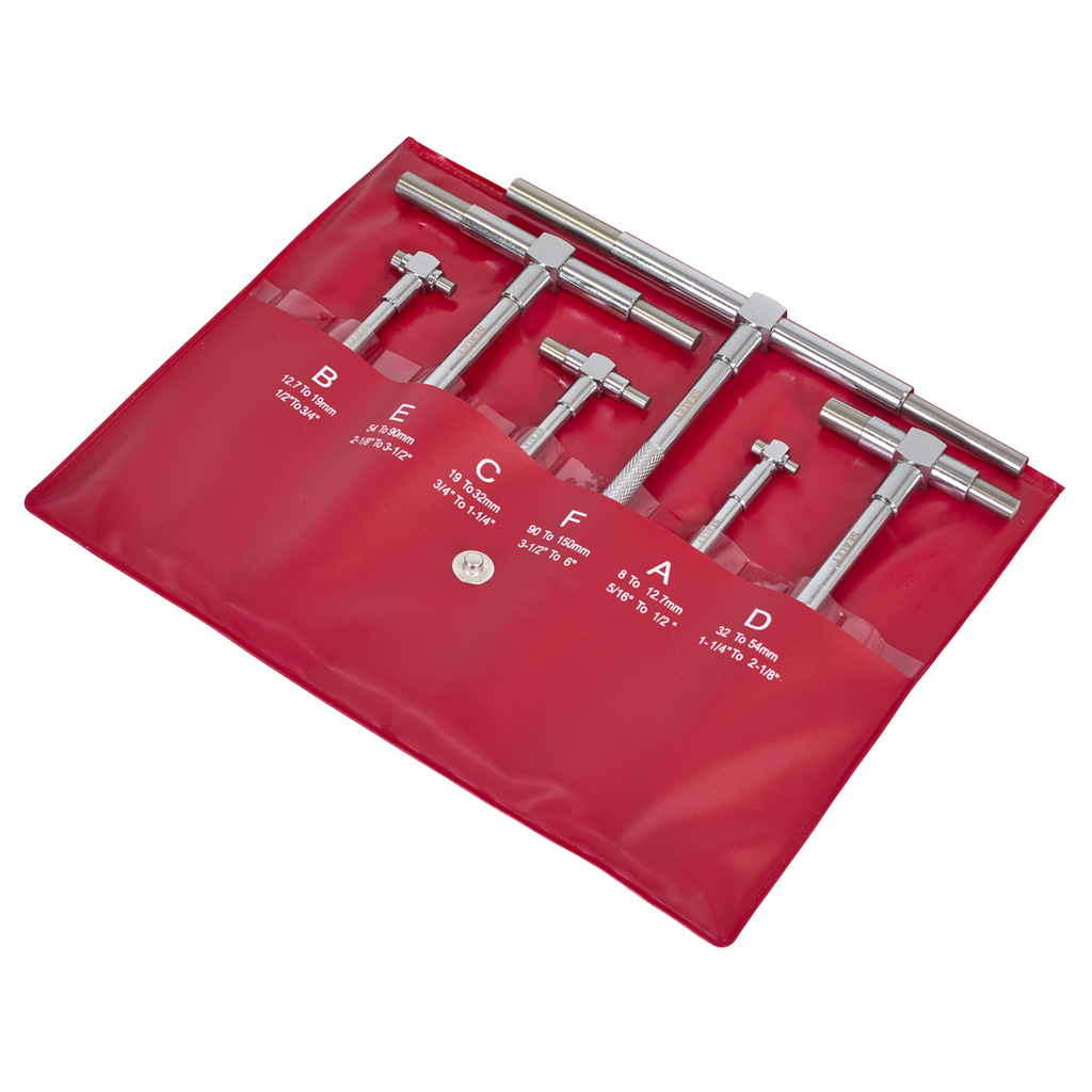 Telescopic Bore Gauge Set 6pc AK10115