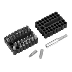Power Tool Bit & Magnetic Adaptor Set 33pc AK110