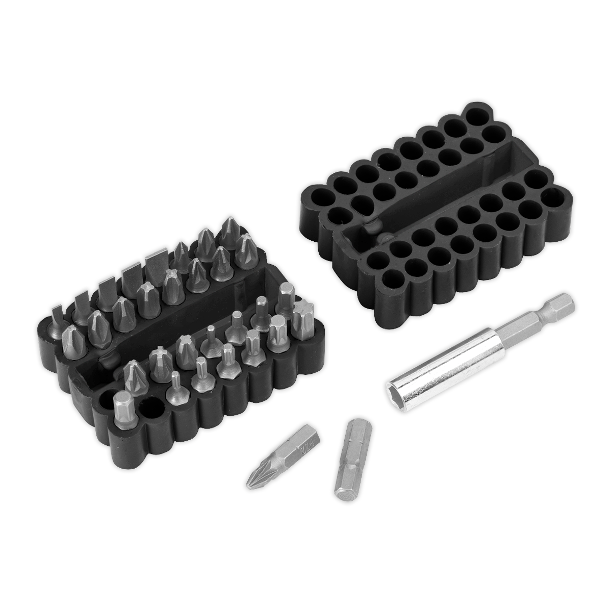 Power Tool Bit & Magnetic Adaptor Set 33pc AK110