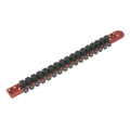 Socket Retaining Rail with 17 Clips 1/2"Sq Drive AK1217