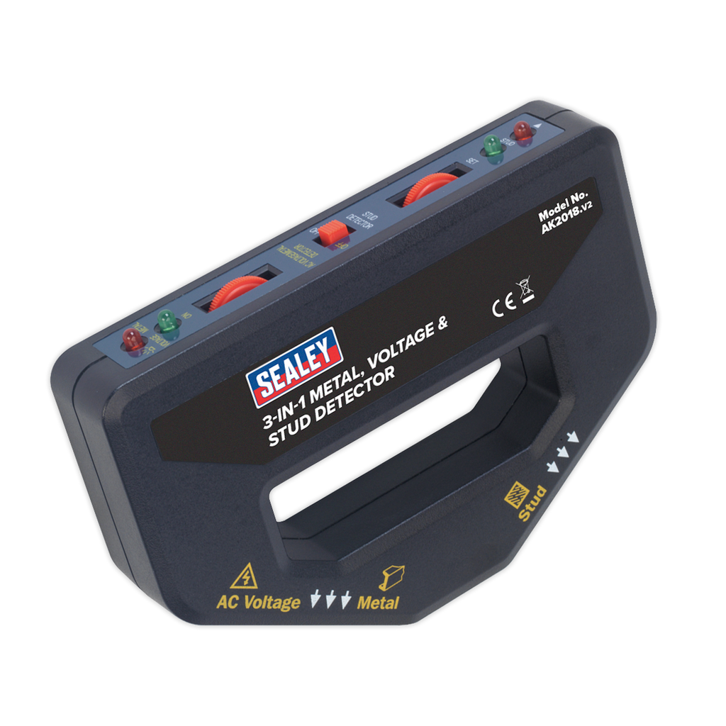 3-in-1 Metal, Voltage & Stud Detector AK2018