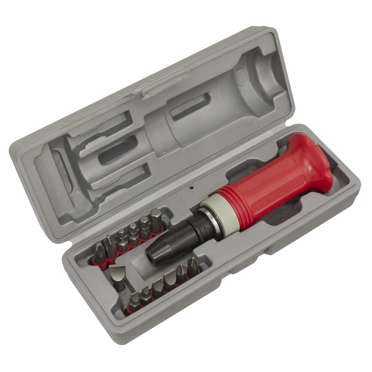 Impact Driver Set with Protection Grip 15pc AK2081
