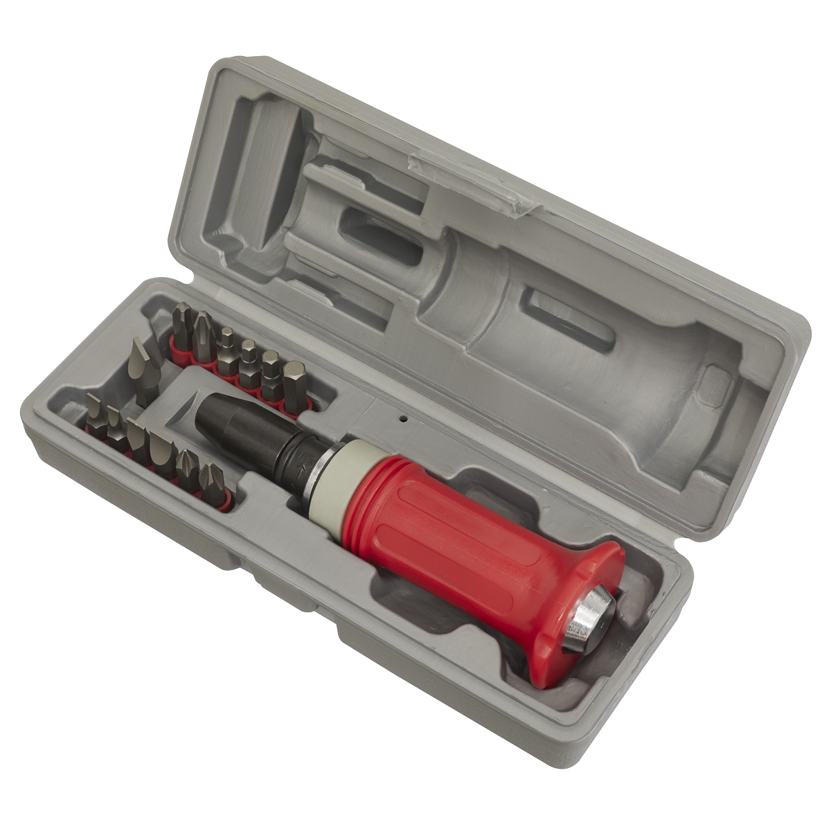 Impact Driver Set with Protection Grip 15pc AK2081