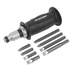 Impact Driver Set with Protection Grip 10pc AK2082