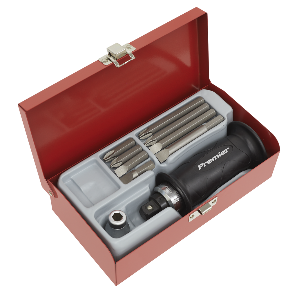 Impact Driver Set with Protection Grip 10pc AK2082