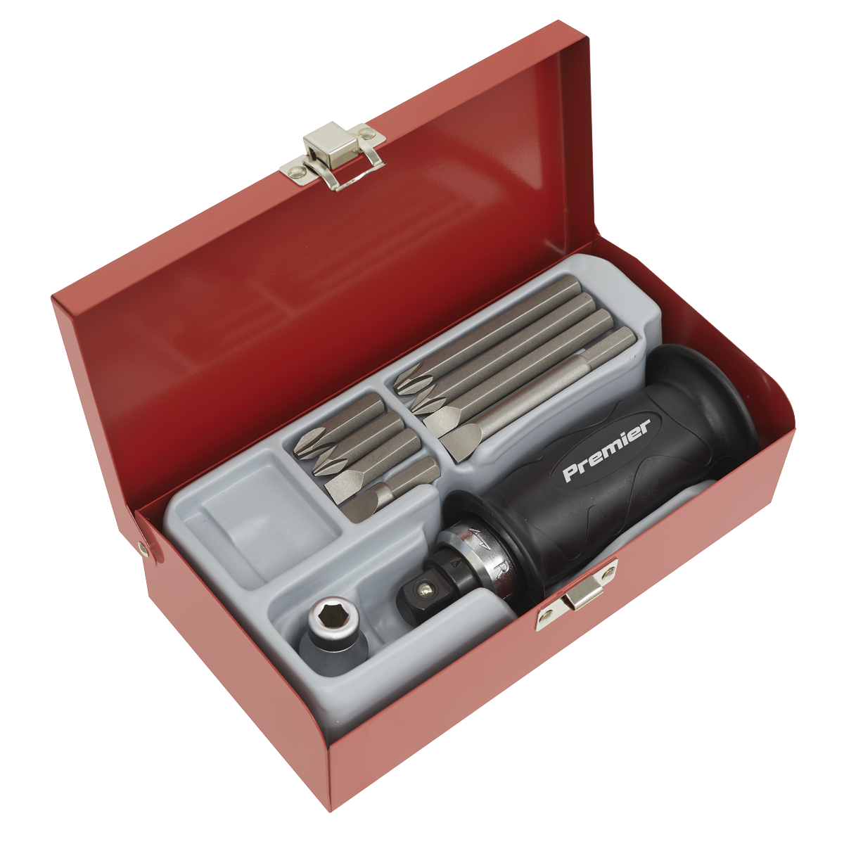Impact Driver Set with Protection Grip 10pc AK2082