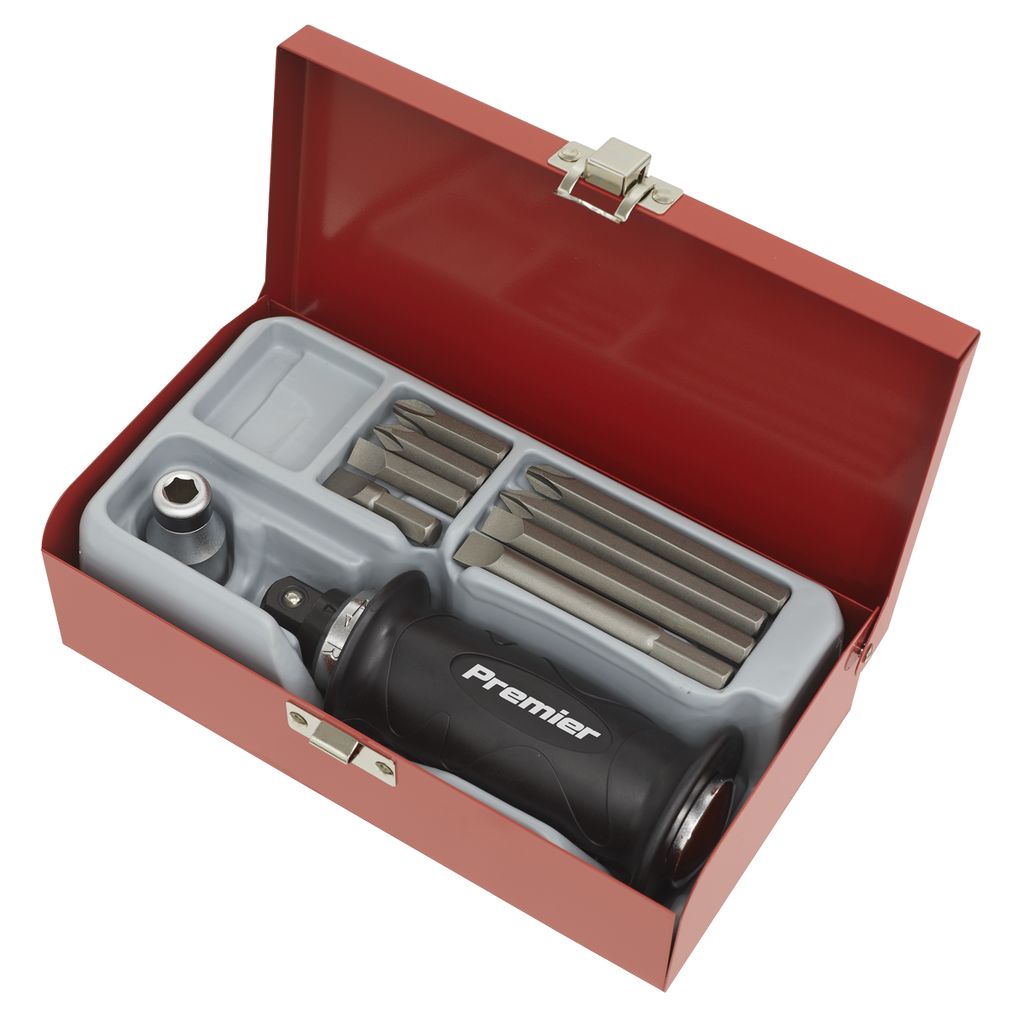 Impact Driver Set with Protection Grip 10pc AK2082