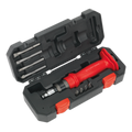 Heavy-Duty Impact Driver Set with Protection Grip 10pc AK2084