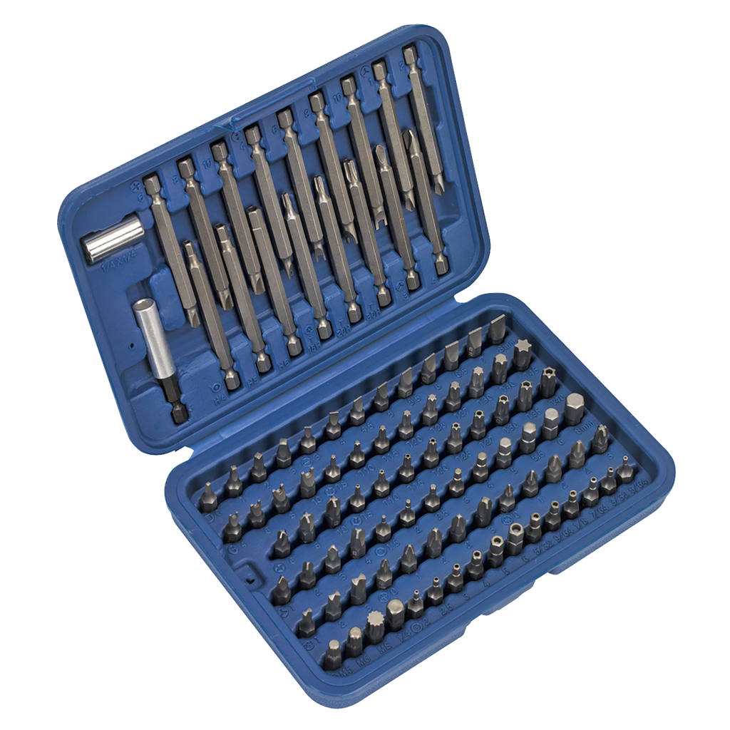 Power Tool/Security Bit Set, Long & Short 99pc AK2099