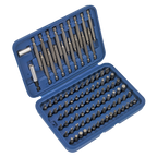 Power Tool/Security Bit Set, Long & Short 99pc AK2099