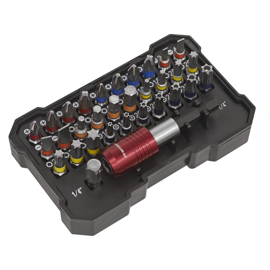 Colour-Coded Power Tool Bit Set 32pc AK2110