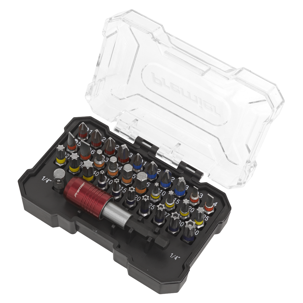 Colour-Coded Power Tool Bit Set 32pc AK2110