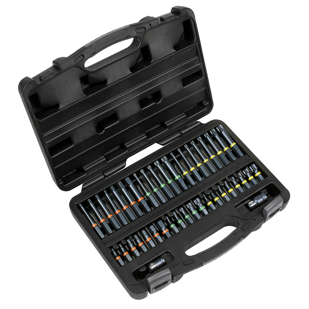 Impact TRX-Star*/Hex/Spline Bit Set 3/8" & 1/2"Sq Drive 42pc AK21901