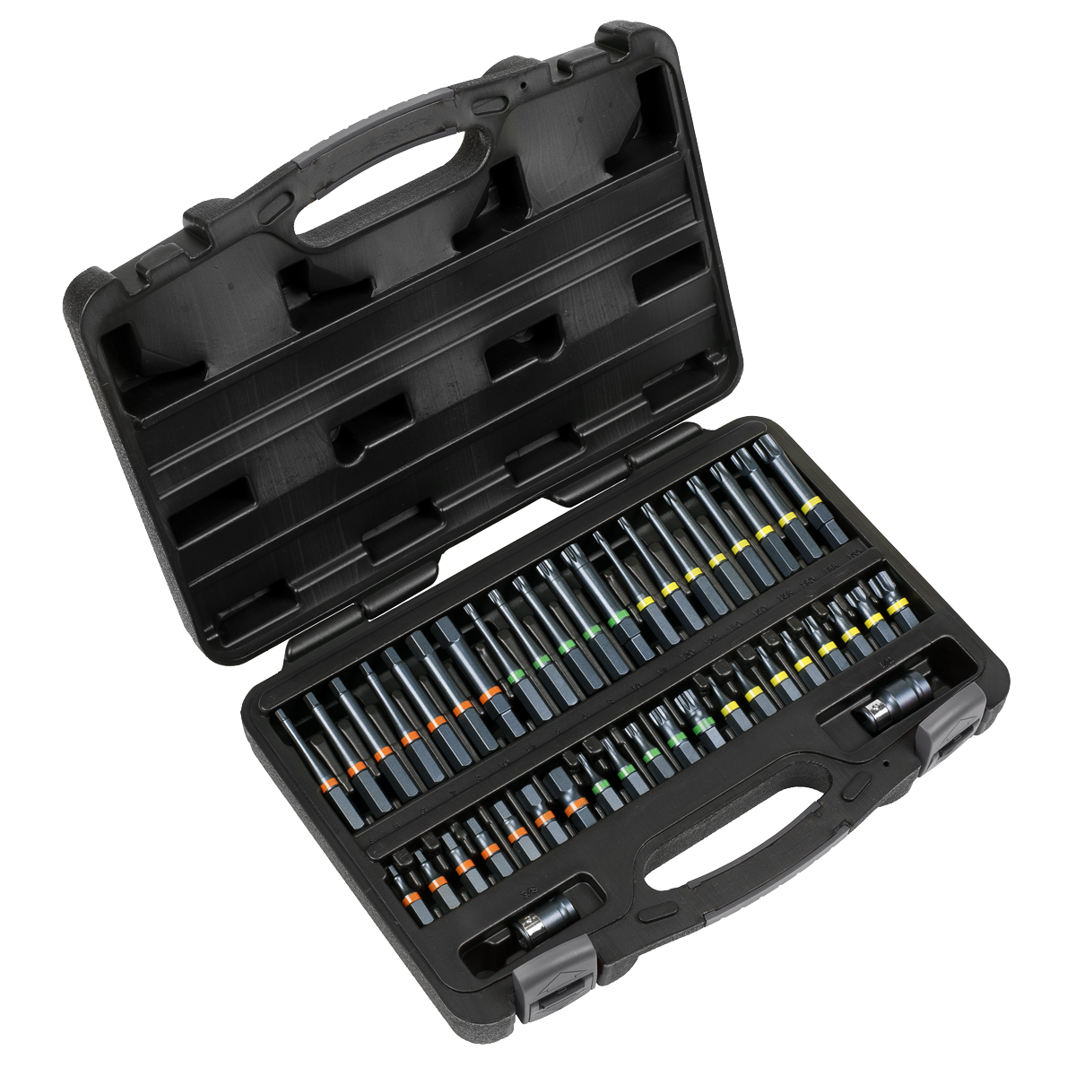 Impact TRX-Star*/Hex/Spline Bit Set 3/8" & 1/2"Sq Drive 42pc AK21901