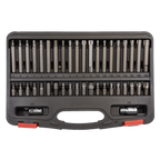 TRX-Star*/Hex/Spline Bit Set 3/8" & 1/2"Sq Drive 42pc AK21942P