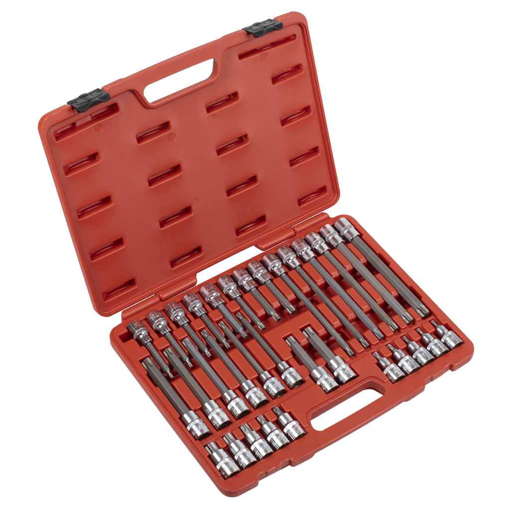 TRX-Star* Socket Bit Set 1/2"Sq Drive 32pc AK2194