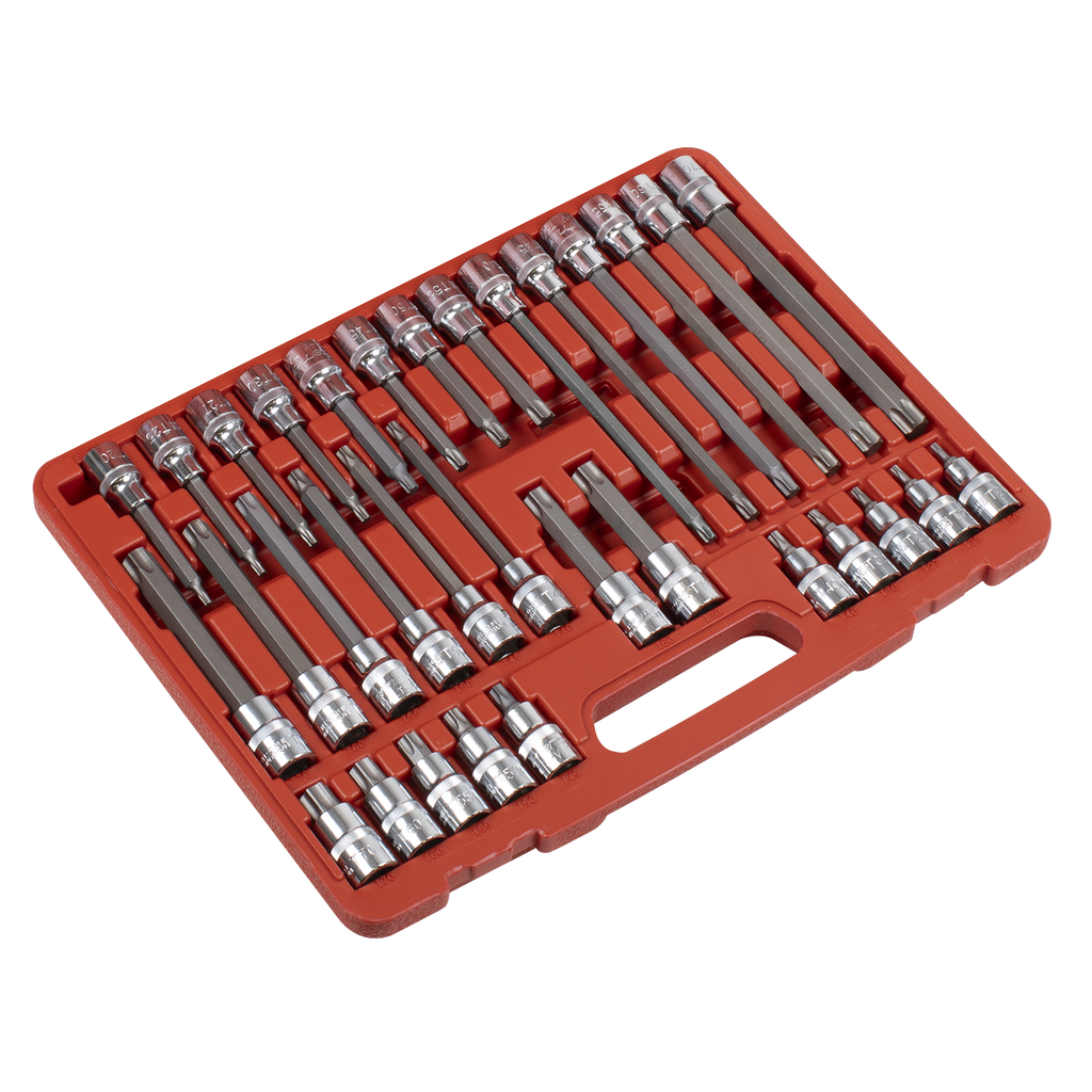 TRX-Star* Socket Bit Set 1/2"Sq Drive 32pc AK2194