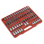 TRX-Star* Socket Bit Set 1/2"Sq Drive 32pc AK2194