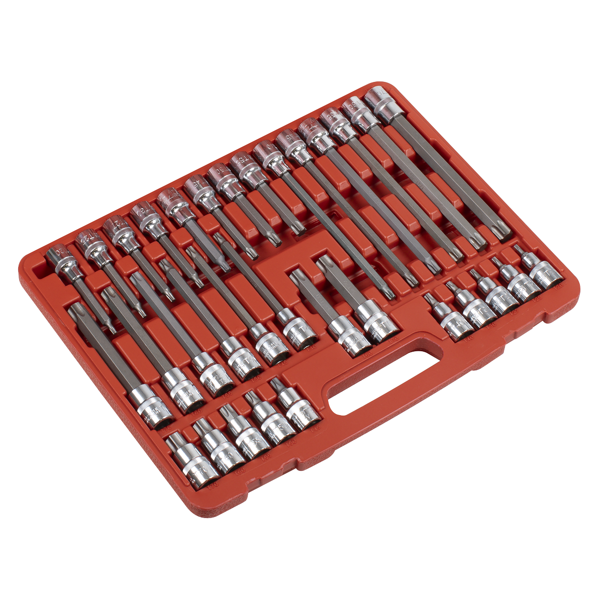 TRX-Star* Socket Bit Set 1/2"Sq Drive 32pc AK2194