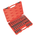 Spline Socket Bit Set 1/2"Sq Drive 26pc AK2195