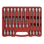 Spline Socket Bit Set 1/2"Sq Drive 26pc AK2195