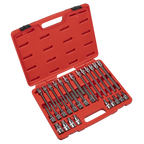 30pc 1/2"Sq Drive Hex Socket Bit Set AK2196