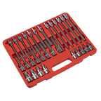 30pc 1/2"Sq Drive Hex Socket Bit Set AK2196
