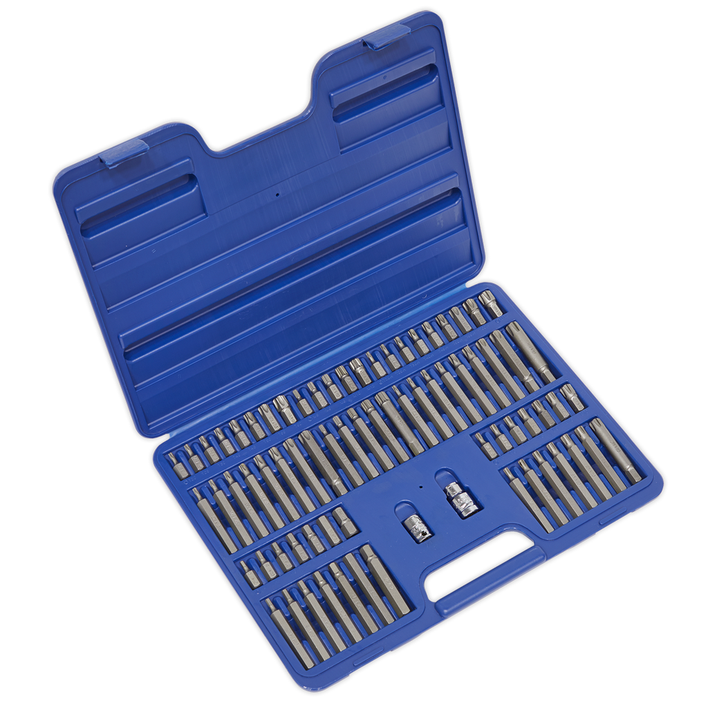 TRX-Star*/Security TRX-Star*/Hex/Ribe/Spline Bit Set 3/8" & 1/2"Sq Drive 74pc AK21974