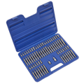 TRX-Star*/Security TRX-Star*/Hex/Ribe/Spline Bit Set 3/8" & 1/2"Sq Drive 74pc AK21974